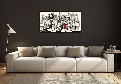 Foto obraz szkło hartowane Nowy Jork Jazz