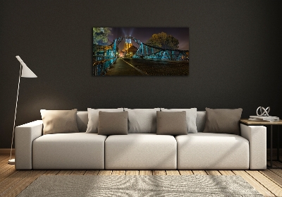 Foto obraz szklany Most zakochanych