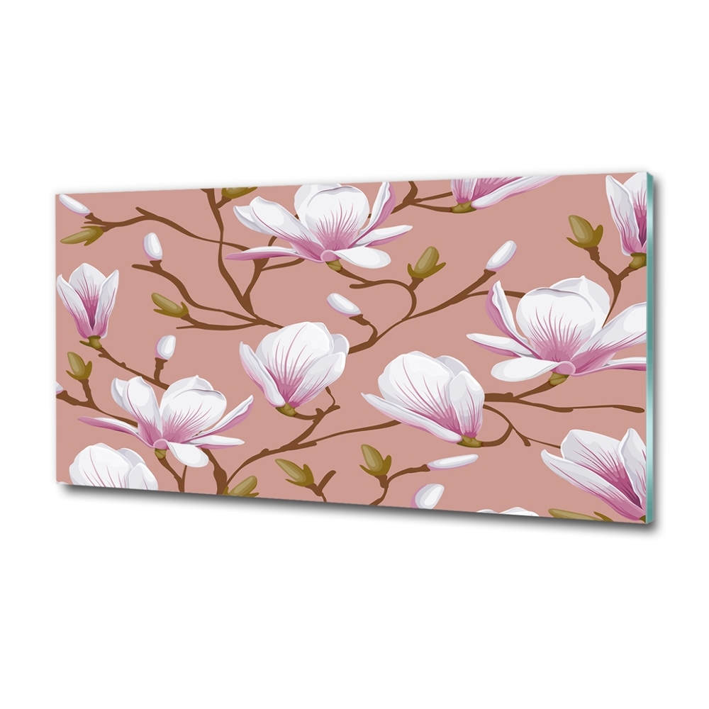 Foto obraz szkło hartowane Magnolia