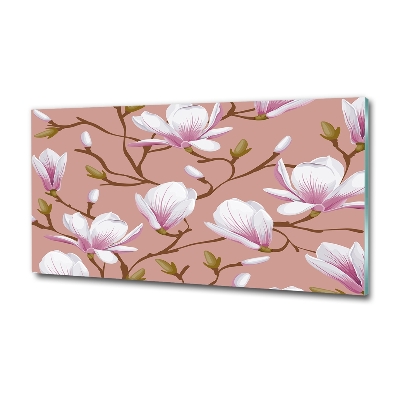 Foto obraz szkło hartowane Magnolia