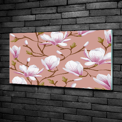 Foto obraz szkło hartowane Magnolia