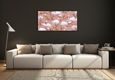 Foto obraz szkło hartowane Magnolia