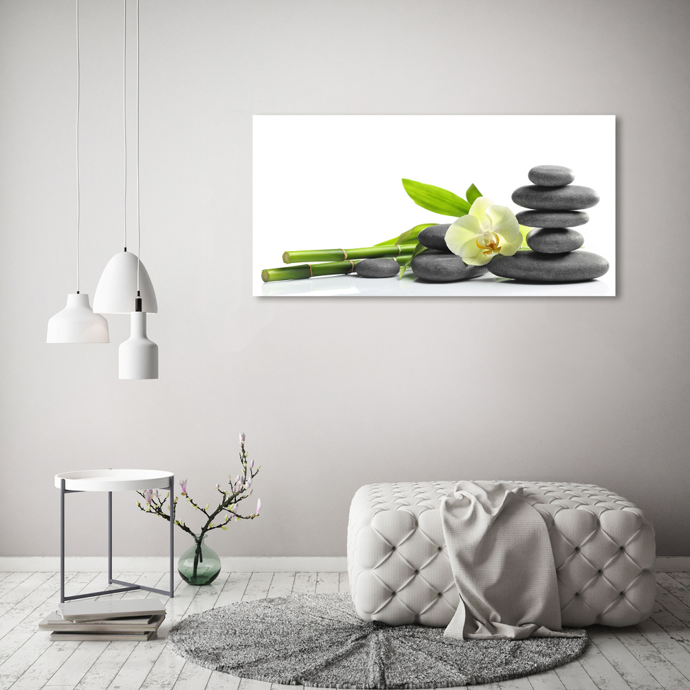 Foto obraz szkło hartowane Orchidea