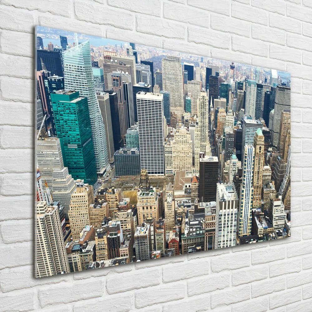 Foto obraz szklany Manhattan Nowy Jork
