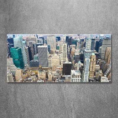 Foto obraz szklany Manhattan Nowy Jork