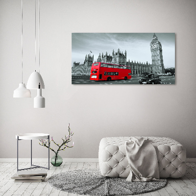 Foto obraz szklany Londyński autobus
