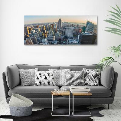 Foto obraz szklany Manhattan Nowy Jork
