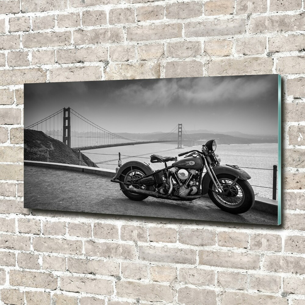 Foto obraz szkło hartowane Motocykl