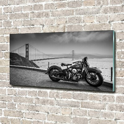 Foto obraz szkło hartowane Motocykl