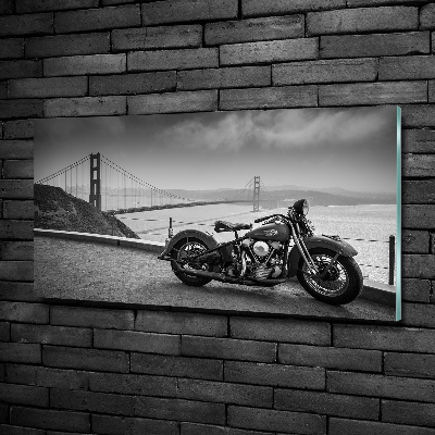Foto obraz szkło hartowane Motocykl