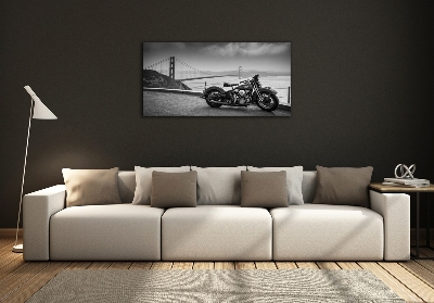 Foto obraz szkło hartowane Motocykl