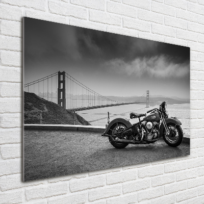 Foto obraz szkło hartowane Motocykl