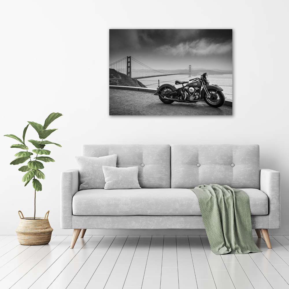 Foto obraz szkło hartowane Motocykl