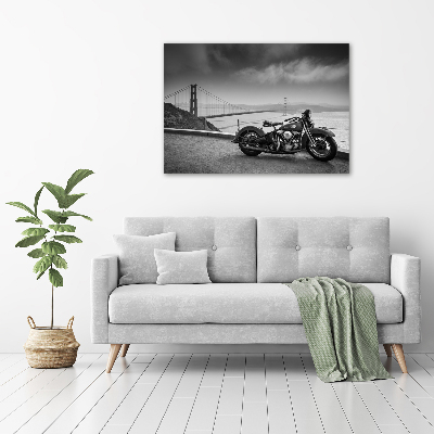 Foto obraz szkło hartowane Motocykl