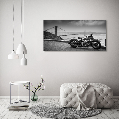 Foto obraz szkło hartowane Motocykl