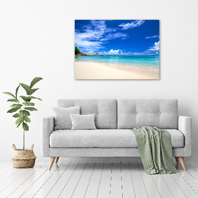 Foto obraz szklany Tropikalna plaża