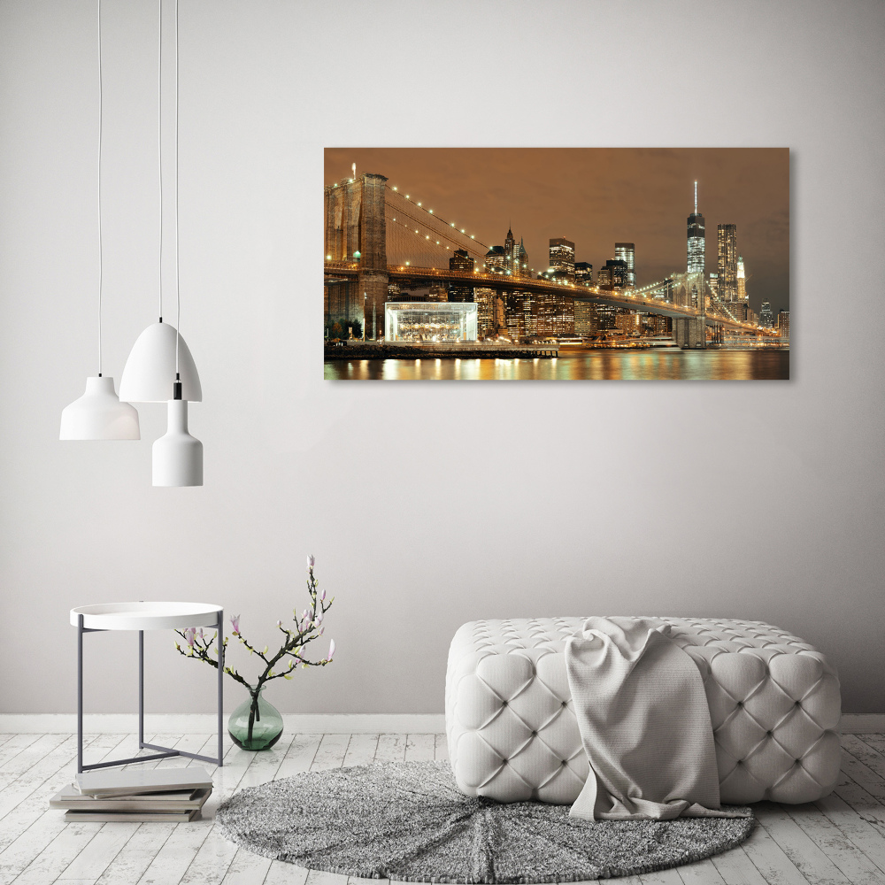 Foto obraz szklany Manhattan Nowy Jork