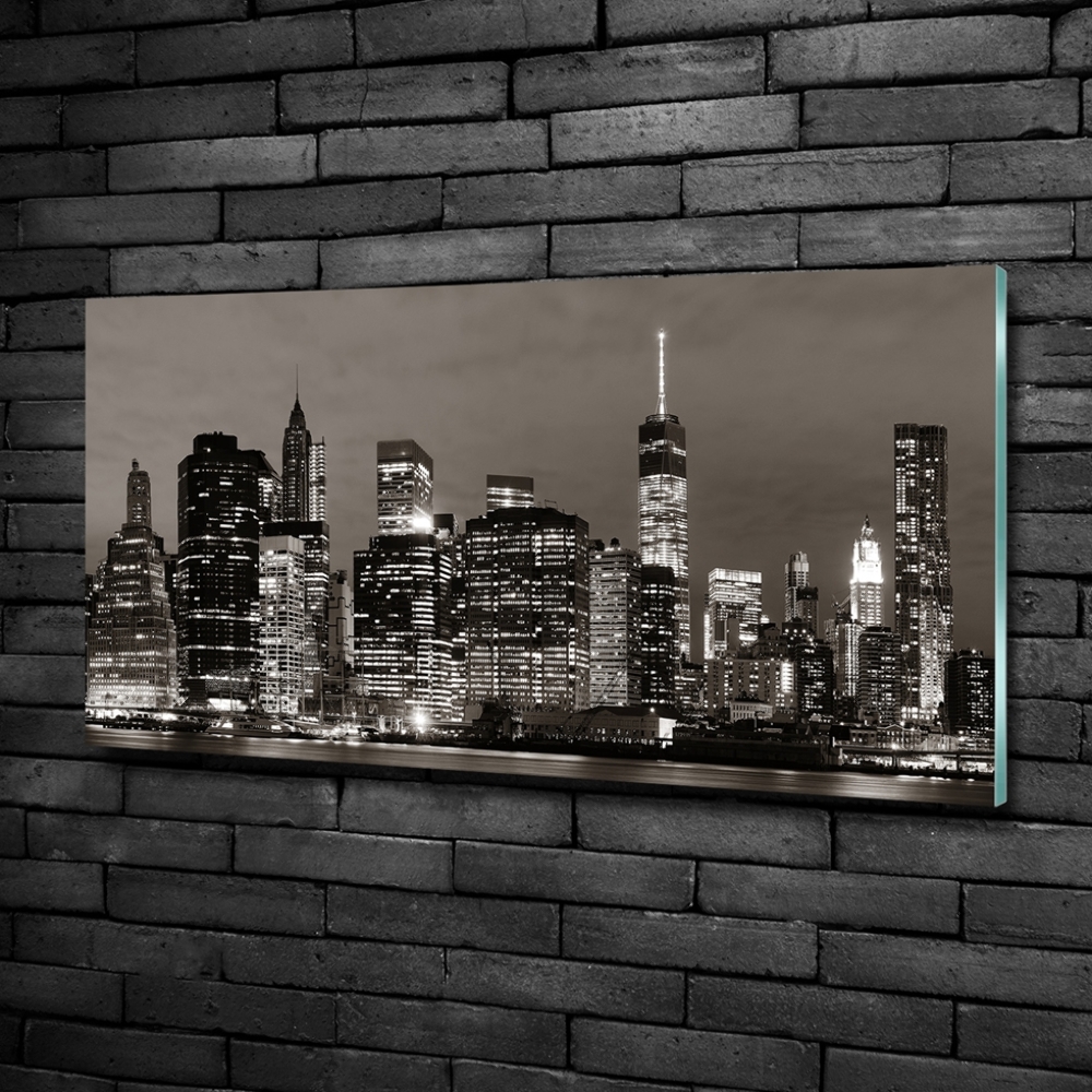 Foto obraz szklany Manhattan Nowy Jork