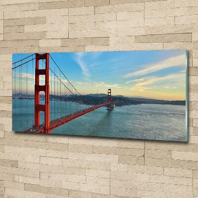 Foto obraz szklany Most San Francisco