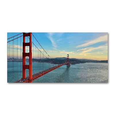 Foto obraz szklany Most San Francisco