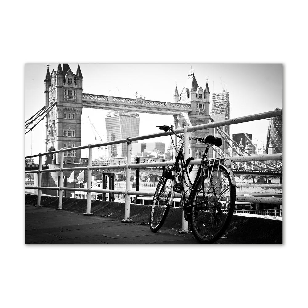 Foto obraz szklany Rower w Londynie