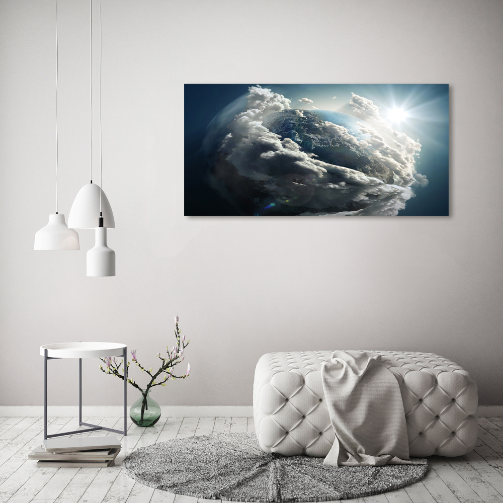 Foto obraz szkło hartowane Planeta Ziemia
