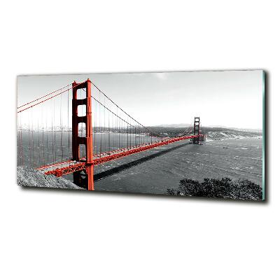Foto obraz szklany Most San Francisco