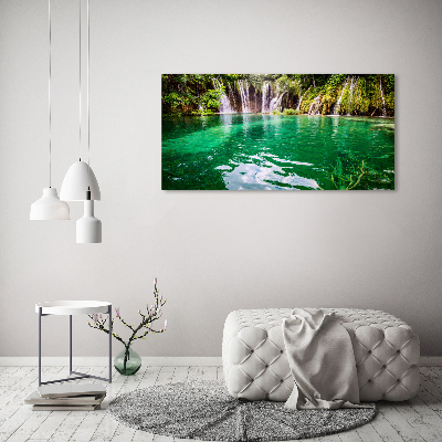 Foto obraz szklany Jezioro Plitwickie