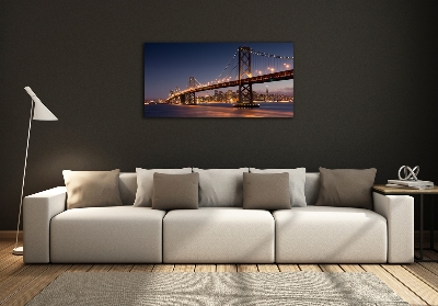 Foto obraz szklany Most San Francisco
