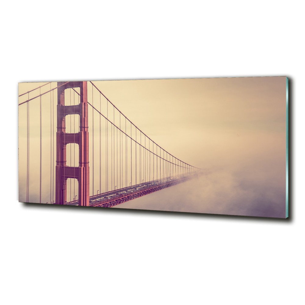 Foto obraz szklany Most San Francisco