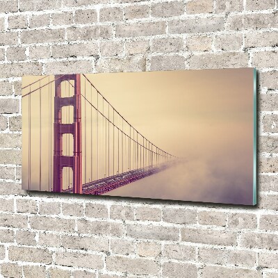 Foto obraz szklany Most San Francisco
