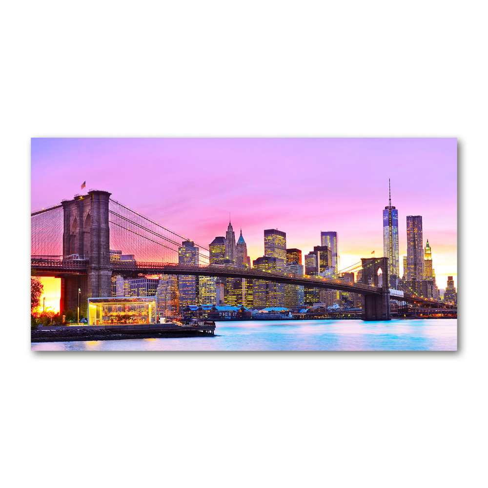 Foto obraz szklany Manhattan Nowy Jork