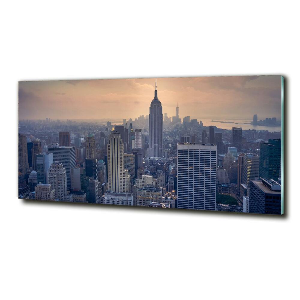Foto obraz szklany Manhattan Nowy Jork