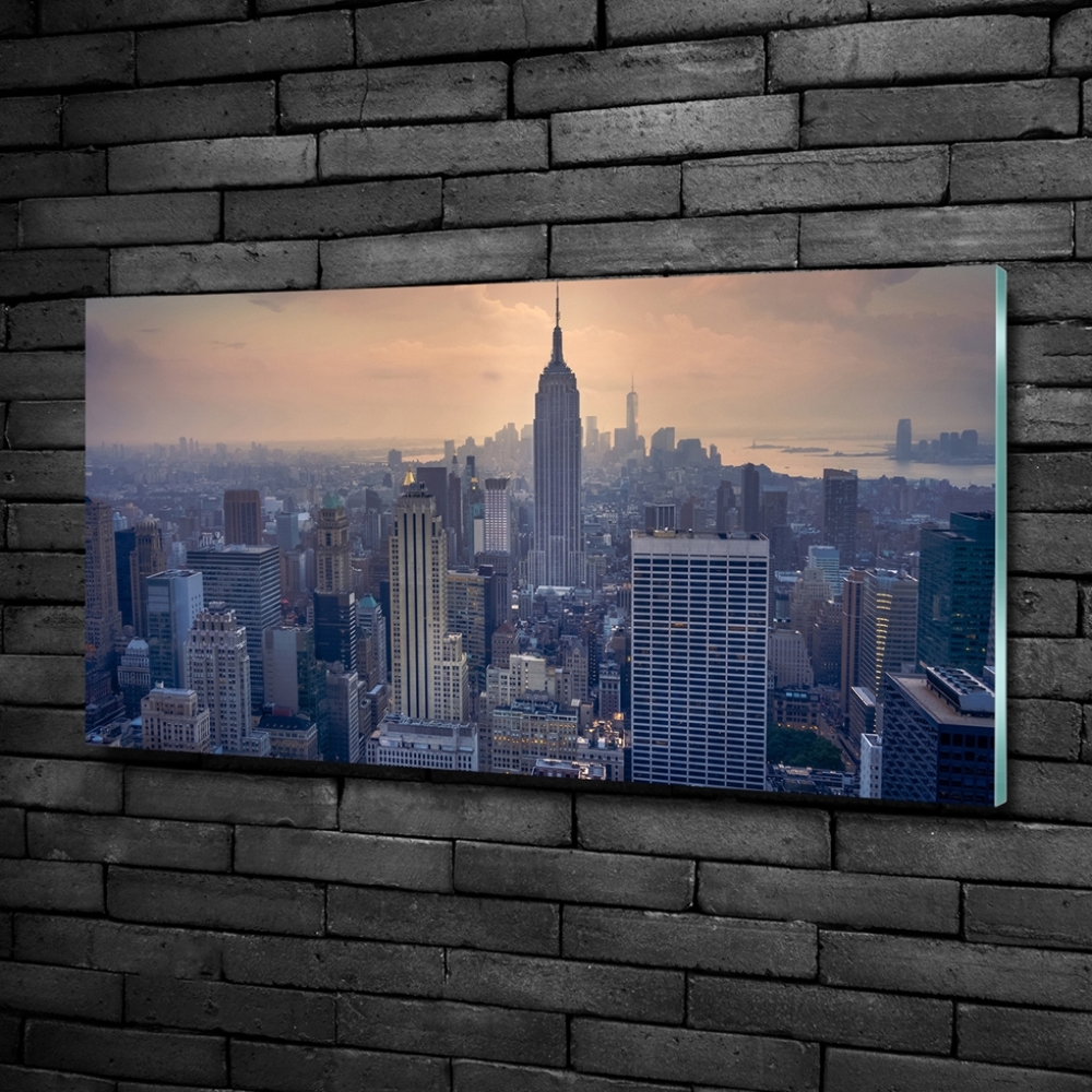Foto obraz szklany Manhattan Nowy Jork