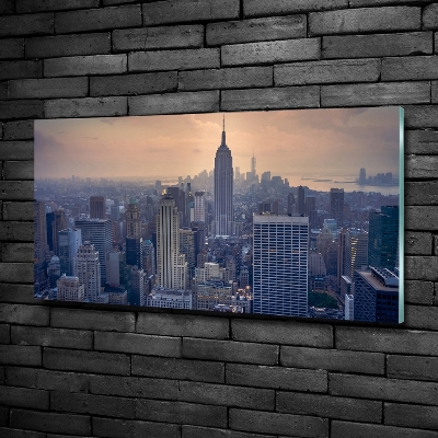 Foto obraz szklany Manhattan Nowy Jork