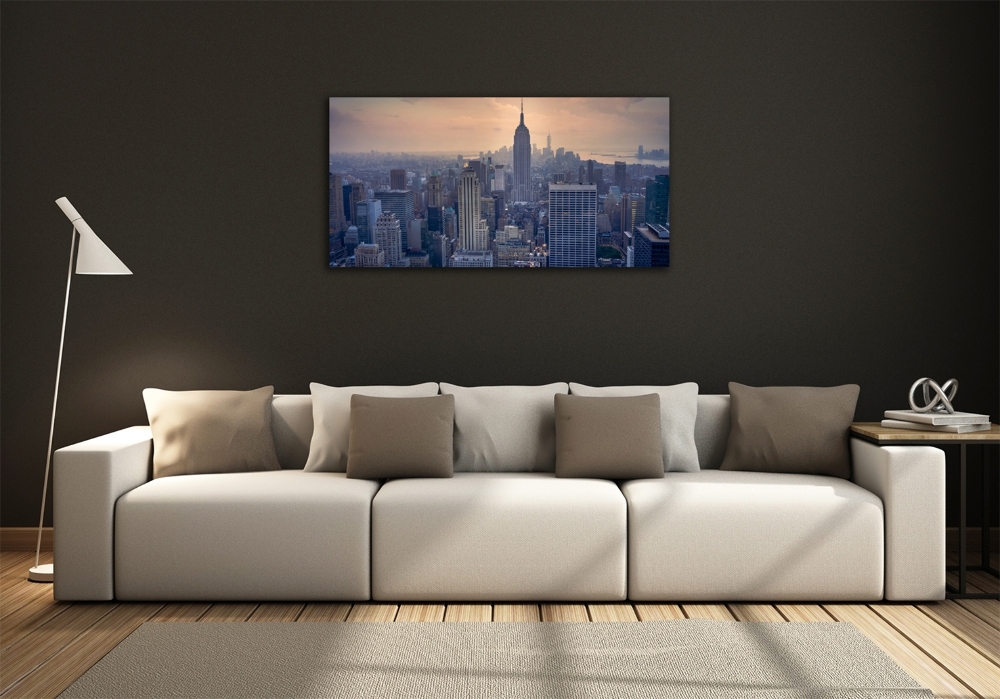 Foto obraz szklany Manhattan Nowy Jork