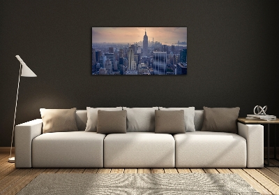 Foto obraz szklany Manhattan Nowy Jork