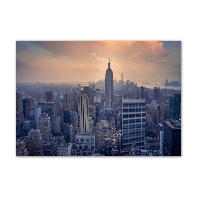 Foto obraz szklany Manhattan Nowy Jork