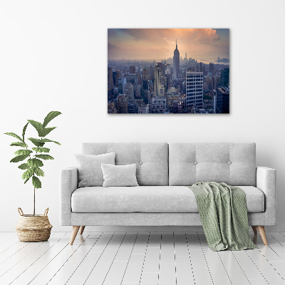 Foto obraz szklany Manhattan Nowy Jork