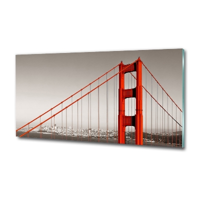 Foto obraz szklany Most San Francisco