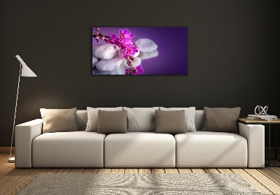 Foto obraz szkło hartowane Orchidea