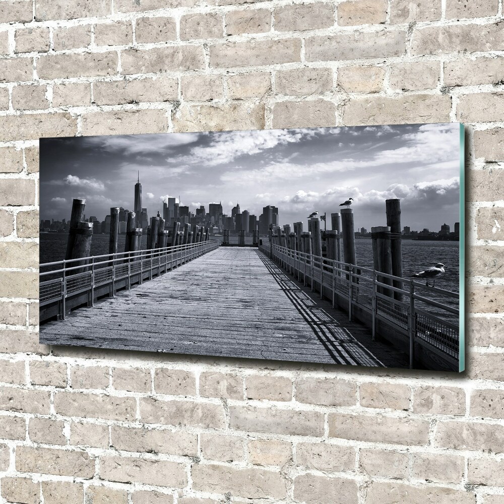 Foto obraz szklany Nowy Jork panorama