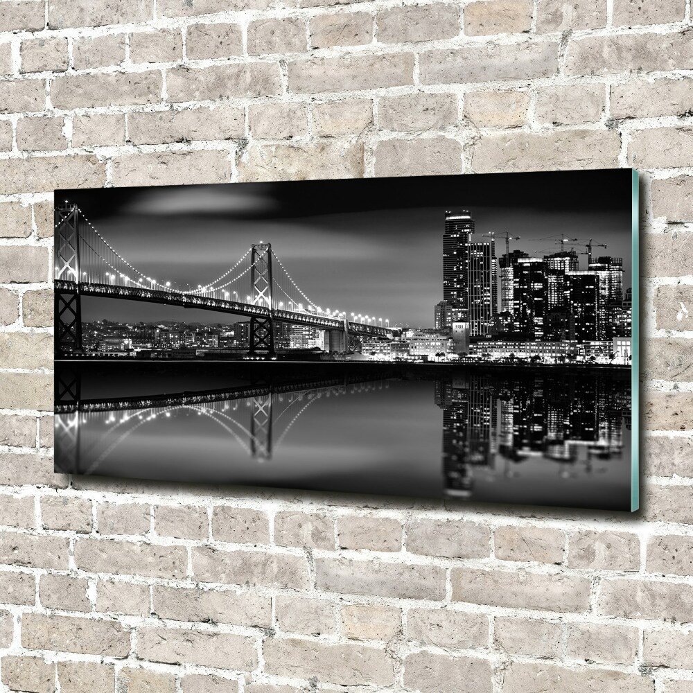 Foto obraz szklany San Francisco nocą