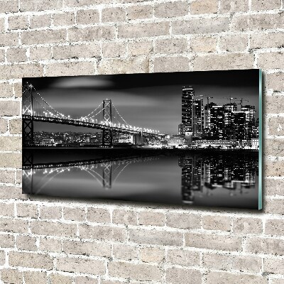 Foto obraz szklany San Francisco nocą