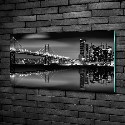 Foto obraz szklany San Francisco nocą