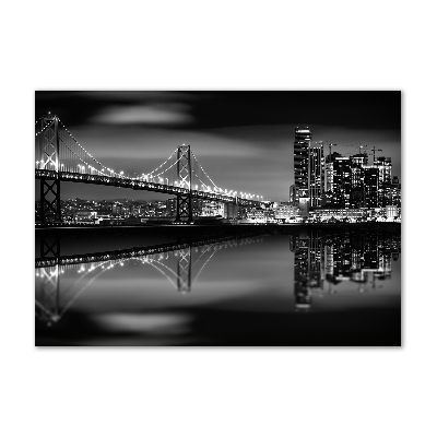 Foto obraz szklany San Francisco nocą