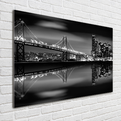 Foto obraz szklany San Francisco nocą