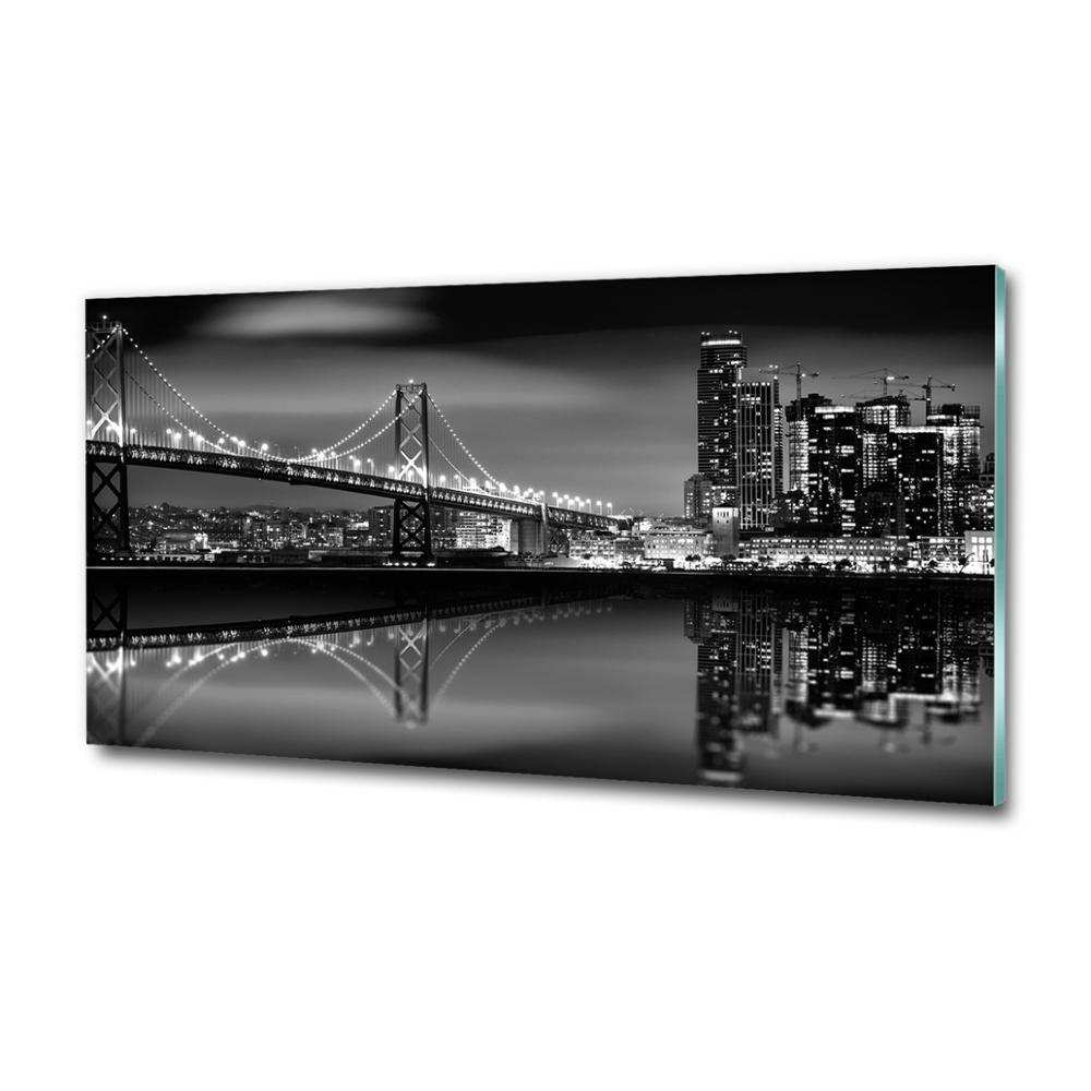 Foto obraz szklany San Francisco nocą