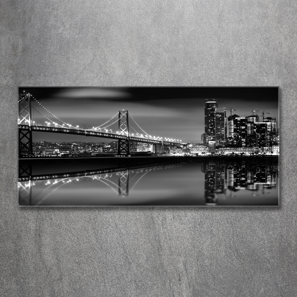 Foto obraz szklany San Francisco nocą