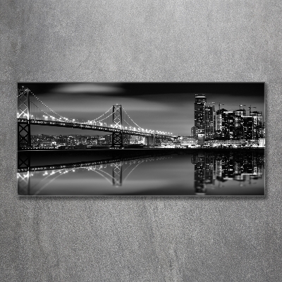Foto obraz szklany San Francisco nocą